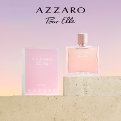 "Introducing the exquisite Azzaro Pour Elle EDP 2025. This luxurious new fragrance embodies modern femininity with its radiant a