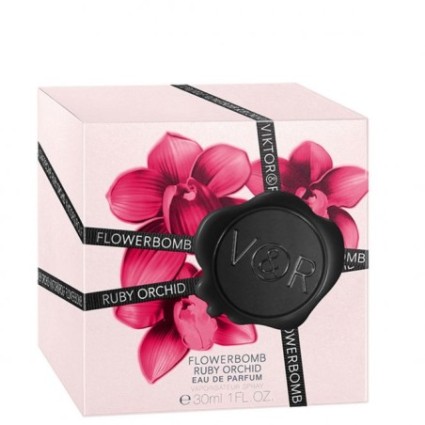 "V&R Flowerbomb Ruby Orchid: A sensual, fruity, orchid, vanilla."