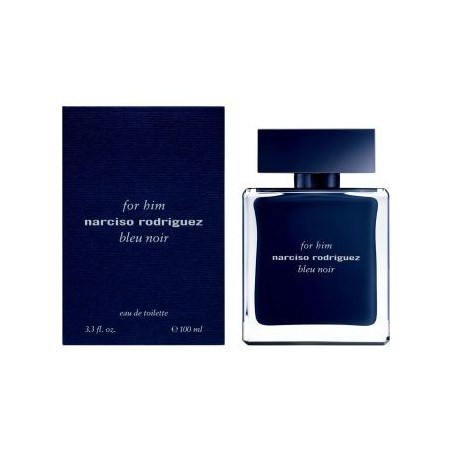 "Narciso Rodriguez For Him Bleu Noir: A mysterious, captivating woody musc."