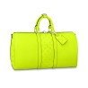 "Louis Vuitton Keepall 50 Bandoulière | Taïga & Monogram"