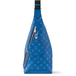 "Louis Vuitton Taigarama Duo Slingbag | Sporty & Versatile"