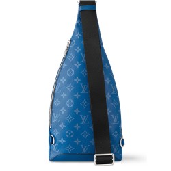"Louis Vuitton Taigarama Duo Slingbag | Sporty & Versatile"