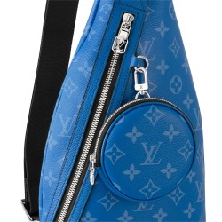 "Louis Vuitton Taigarama Duo Slingbag | Sporty & Versatile"