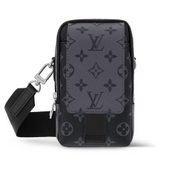"Shop Louis Vuitton Double Phone Pouch NM"