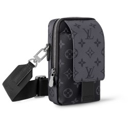 "Shop Louis Vuitton Double Phone Pouch NM"