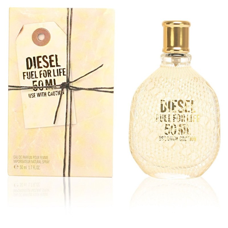 "Diesel Fuel For Life EDP: A strong, sensual, and energetic fougère." "Diesel Fuel For Life EDP: A strong, sensual, and energetic fougère."