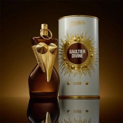 Discover the divine power of Gaultier Divine Elixir. An amber floral fragrance that blends salty notes and creamy tuberose for a
