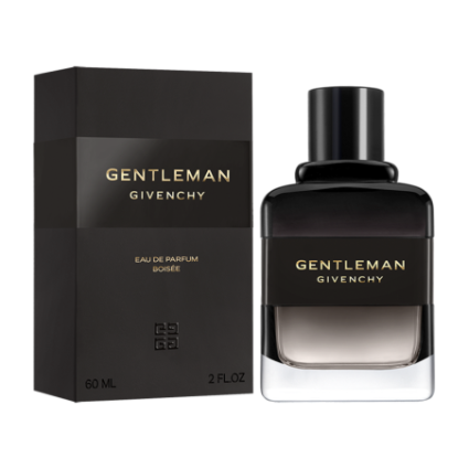 "Givenchy Gentleman Society: A modern, sophisticated woody-floral for men."