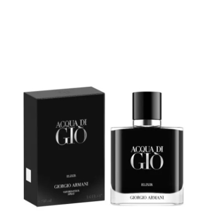 "Armani Acqua Di Giò Elixir: An intense, deep, woody aquatic."