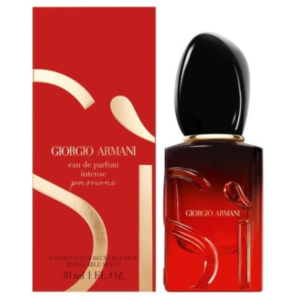 "Armani Sì Passione EDP Intense: A bold, captivating floral for passionate women."