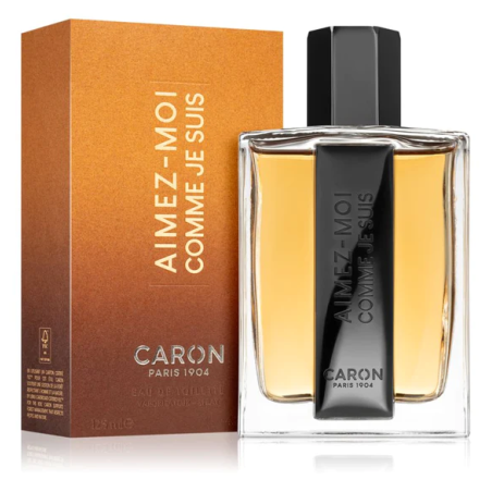 "Caron Aimez-Moi Comme Je Suis: A woody, hazelnut, vetiver, modern."