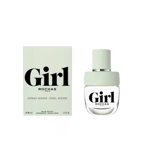 "Rochas Girl: A joyful, fresh, and modern floral-woody fragrance."