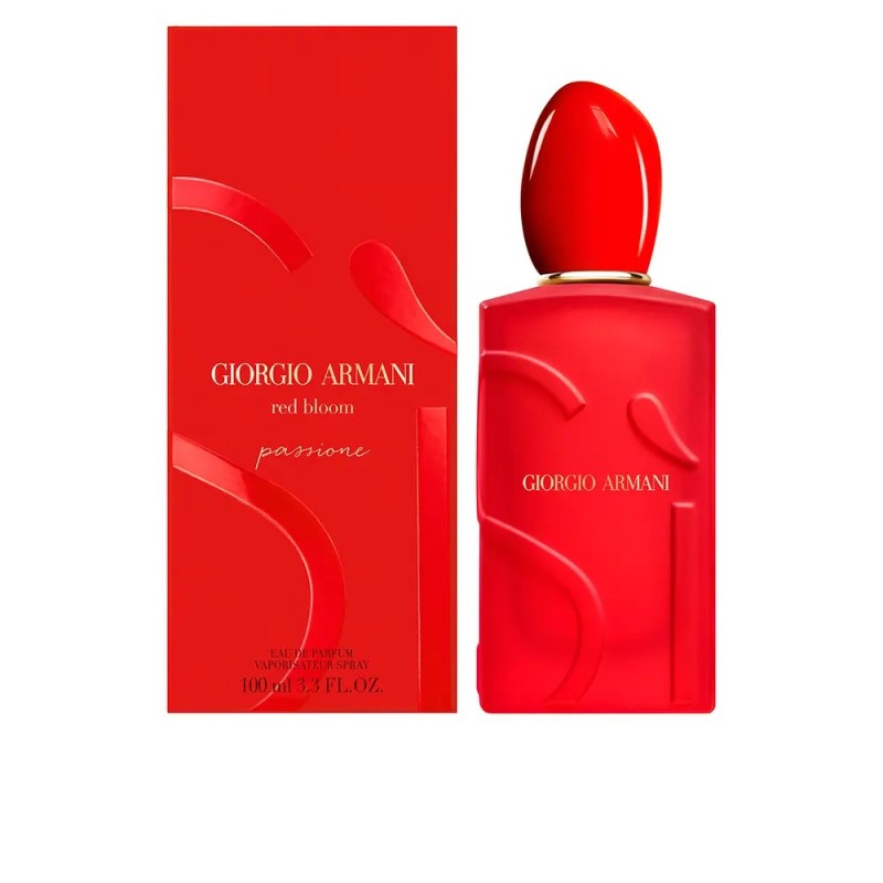 "Giorgio Armani Sì Passione Red Bloom Eau de Parfum – Floral & Sensual Women’s Fragrance"