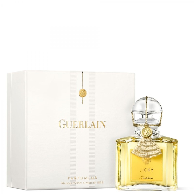 "Guerlain Jicky Extrait: A complex, animalic, aromatic classic." "Guerlain Jicky Extrait: A complex, animalic, aromatic classic."