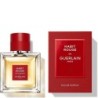 "Guerlain Habit Rouge EDP: A rich, warm, oriental woody for men."