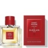 "Guerlain Habit Rouge L'Instinct Intense: An intense, bold, aromatic leather."
