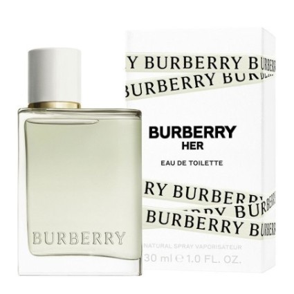"Burberry Her: A vibrant, fruity, gourmand scent for women."