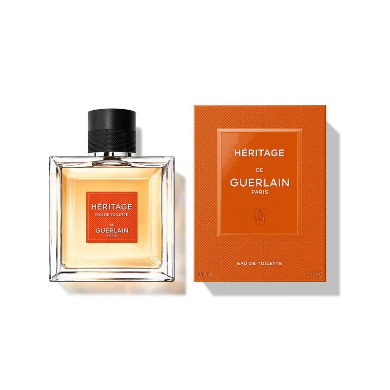 "Guerlain Heritage EDT: A classic, refined, and woody spicy scent for men." "Guerlain Heritage EDT: A classic, refined, and woody spicy scent for men."