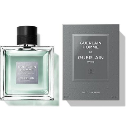 "Guerlain Homme: A fresh, vibrant, woody aromatic for men."