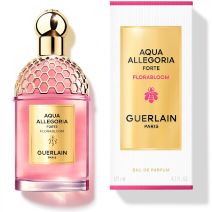 "Guerlain Aqua Allegoria Forte Florabloom: A vibrant, floral, sunny."