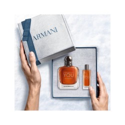Giorgio Armani Stronger With You Intensely Eau de Parfum Intense Gift Set 100 ml