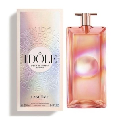 "Lancôme Idôle Nectar: A delicious, gourmand, rose caramel."