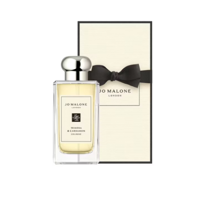 "Jo Malone Mimosa & Cardamom: Warm, golden, powdery floral."