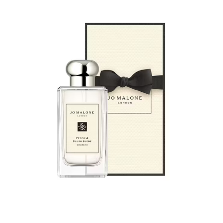 "Jo Malone Peony & Blush Suede: Flirty, fruity, floral, soft."