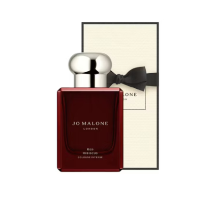 "Jo Malone Red Hibiscus: Vibrant, solar, floral, exotic."