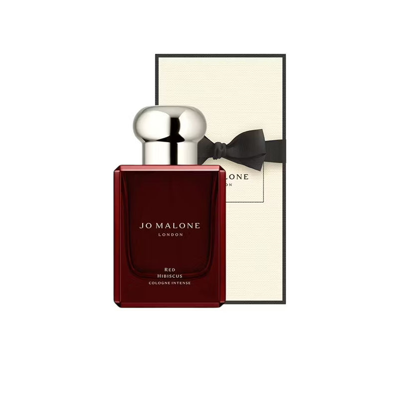 "Jo Malone Red Hibiscus: Vibrant, solar, floral, exotic." "Jo Malone Red Hibiscus: Vibrant, solar, floral, exotic."