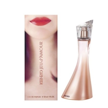"Kenzo Jeu d'Amour: A playful, fruity, floral, woody scent."