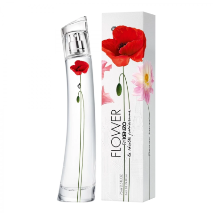 "Kenzo Flower La Récolte: A fresh, green, floral, urban essence."