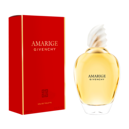 "Givenchy Amarige: A rich, white floral, tuberose, classic."