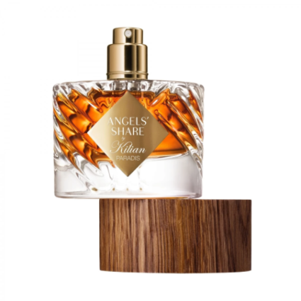 "Kilian Angel's Share Paradis: A rich, boozy, gourmand amber."