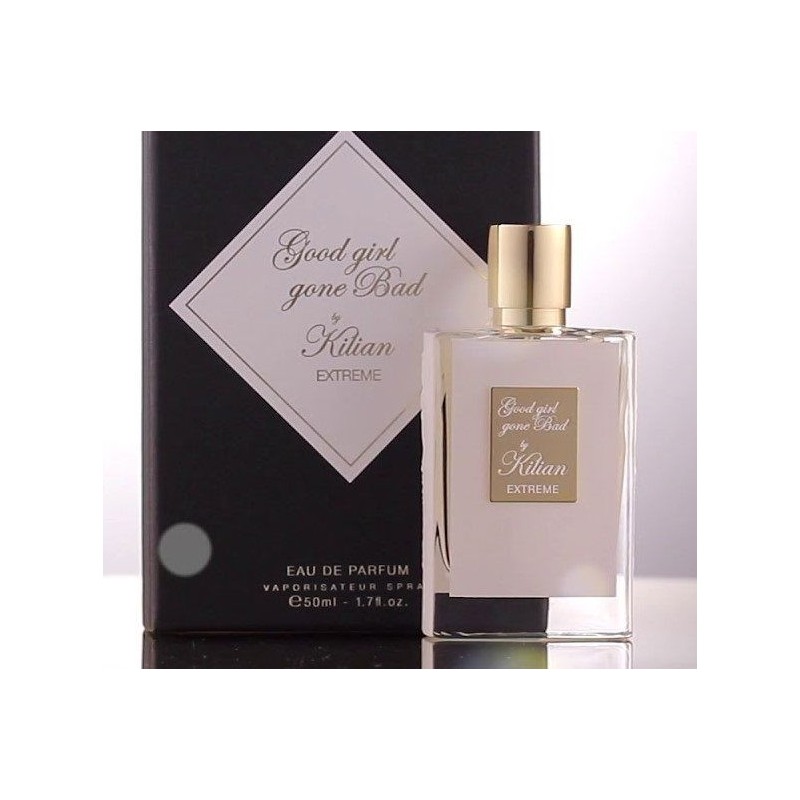 "Kilian Good Girl Gone Bad Extrême: Intense, creamy, floral." "Kilian Good Girl Gone Bad Extrême: Intense, creamy, floral."