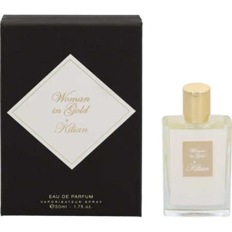 "Kilian Woman in Gold: A luminous, aldehydic, rose, vanilla."