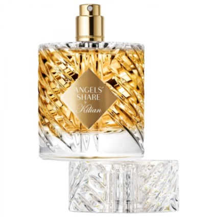 "Kilian Angel's Share: A rich, boozy, gourmand, warm amber."