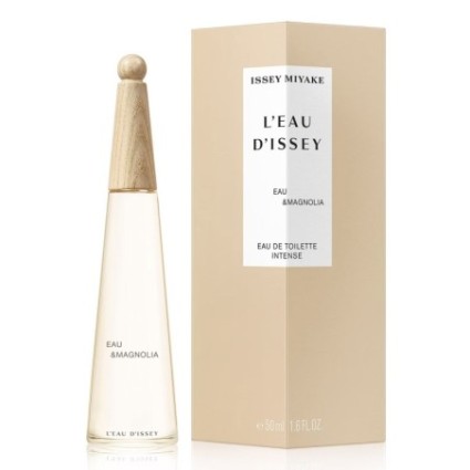 "Issey Miyake L'eau d'Issey Magnolia: A luminous, aquatic floral."