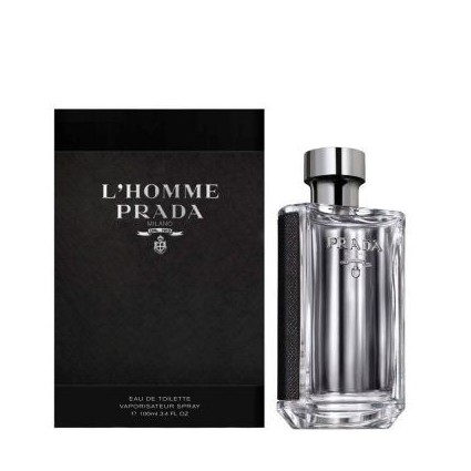"Prada L'Homme: A sophisticated, iris, amber, woody fougère."