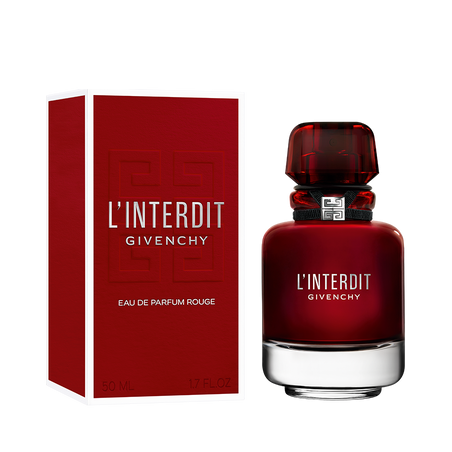 "Givenchy L'Interdit Rouge: A fiery, spicy, woody, floral."