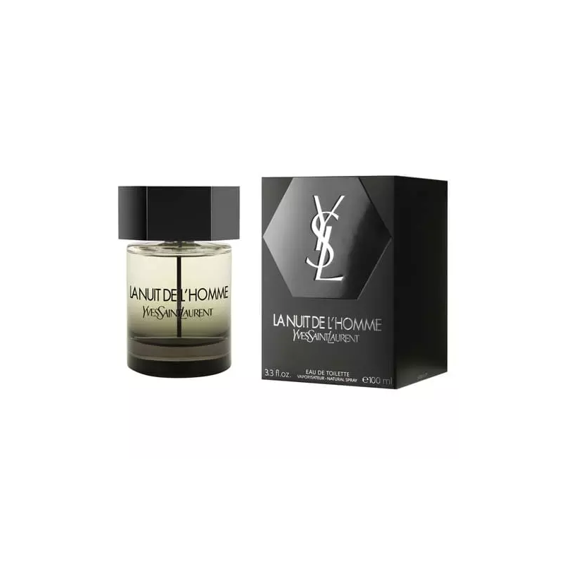 "YSL La Nuit de L'Homme EDT: A seductive, spicy, woody, fresh." "YSL La Nuit de L'Homme EDT: A seductive, spicy, woody, fresh."