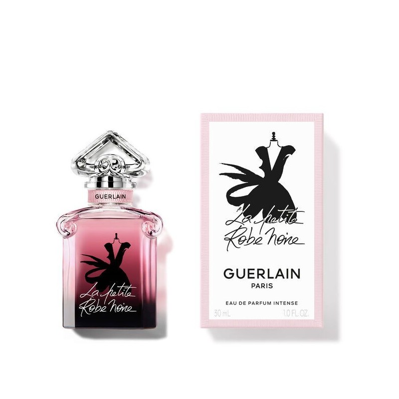 "Guerlain La Petite Robe Noire Intense: A sweet, fruity, floral." "Guerlain La Petite Robe Noire Intense: A sweet, fruity, floral."