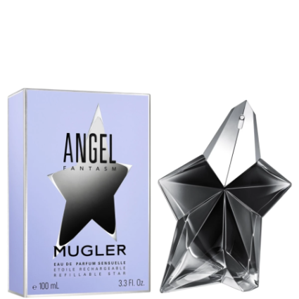 "Mugler Angel Fantasm: A dreamy, gourmand, woody, intense, vanilla."