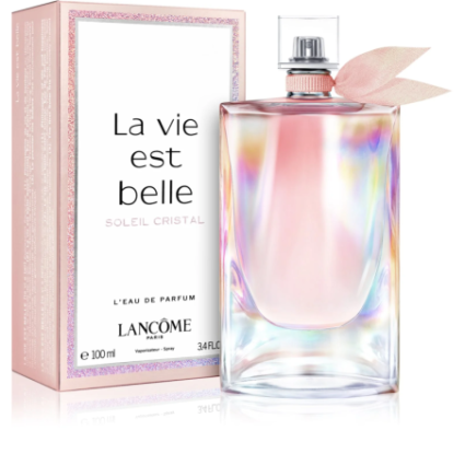 "Lancôme La Vie est Belle Soleil Cristal: Sunny, coconut, floral."