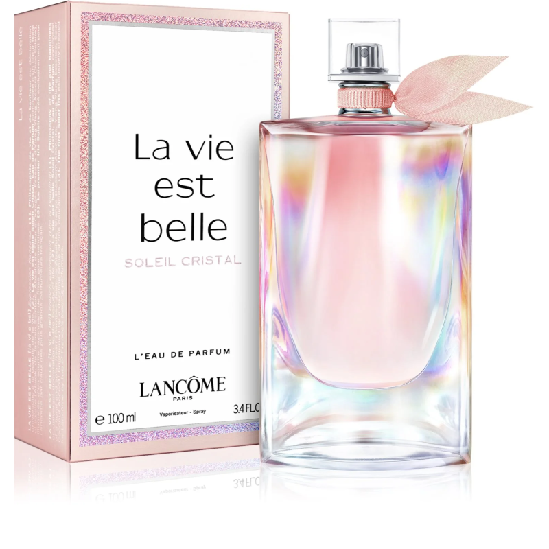 "Lancôme La Vie est Belle Soleil Cristal: Sunny, coconut, floral." "Lancôme La Vie est Belle Soleil Cristal: Sunny, coconut, floral."