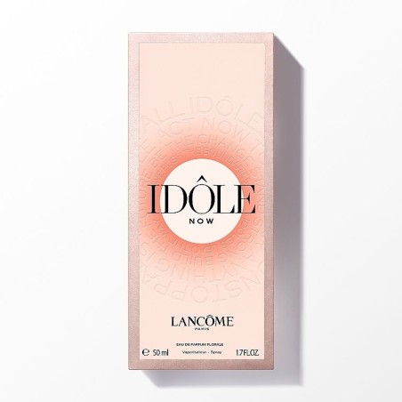 "Lancôme Now: A modern, floral, amber, empowering scent."