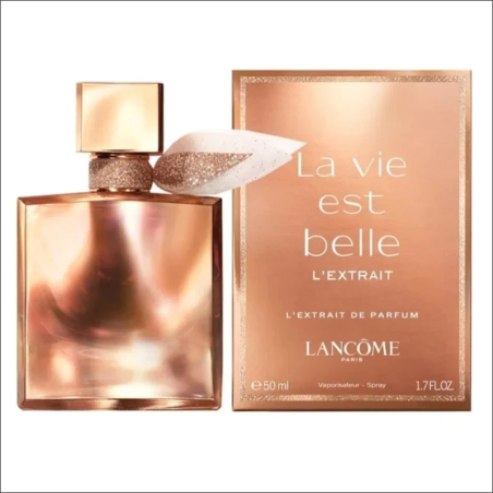 "Lancôme La Vie Est Belle L'Extrait: Rich, deepest, iris, oud."