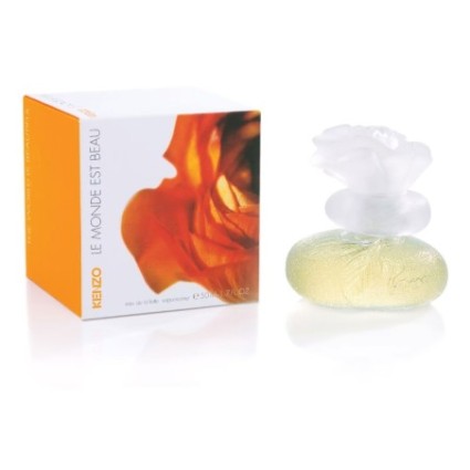 "Kenzo Le Monde est Beau: A cheerful, fruity, floral, green."
