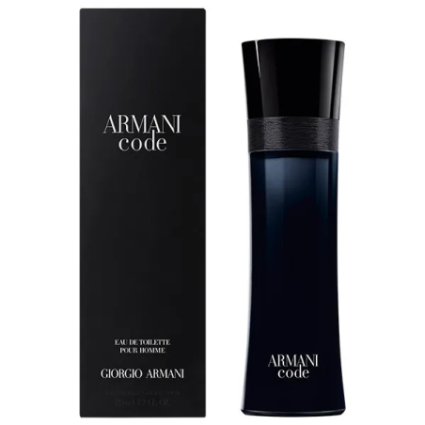 "Armani Code EDT: A fresh, citrus, leather, tonka, elegant."