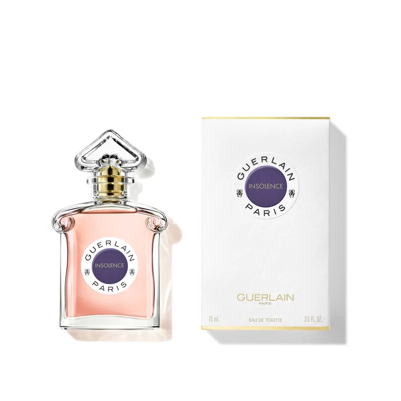 "Guerlain Insolence EDT: A playful, fruity, powdery, violet." "Guerlain Insolence EDT: A playful, fruity, powdery, violet."